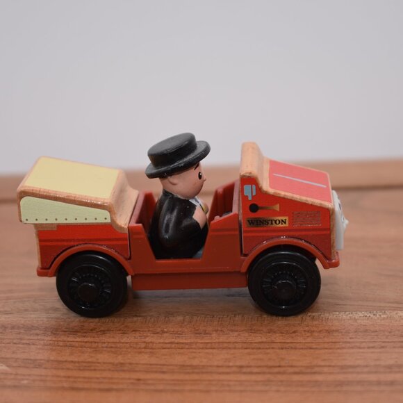 Winston FHM21 with Driver Sir Topham Hatt Thomas & Friends Wooden Railway Train - Picture 5 of 6